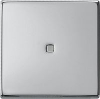 Лицевая панель Gira ClassiX для 1-кл. выключателя с подсветкой хром картинка